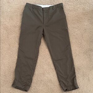 Kenneth Cole Men's Dark Brown Khakis
